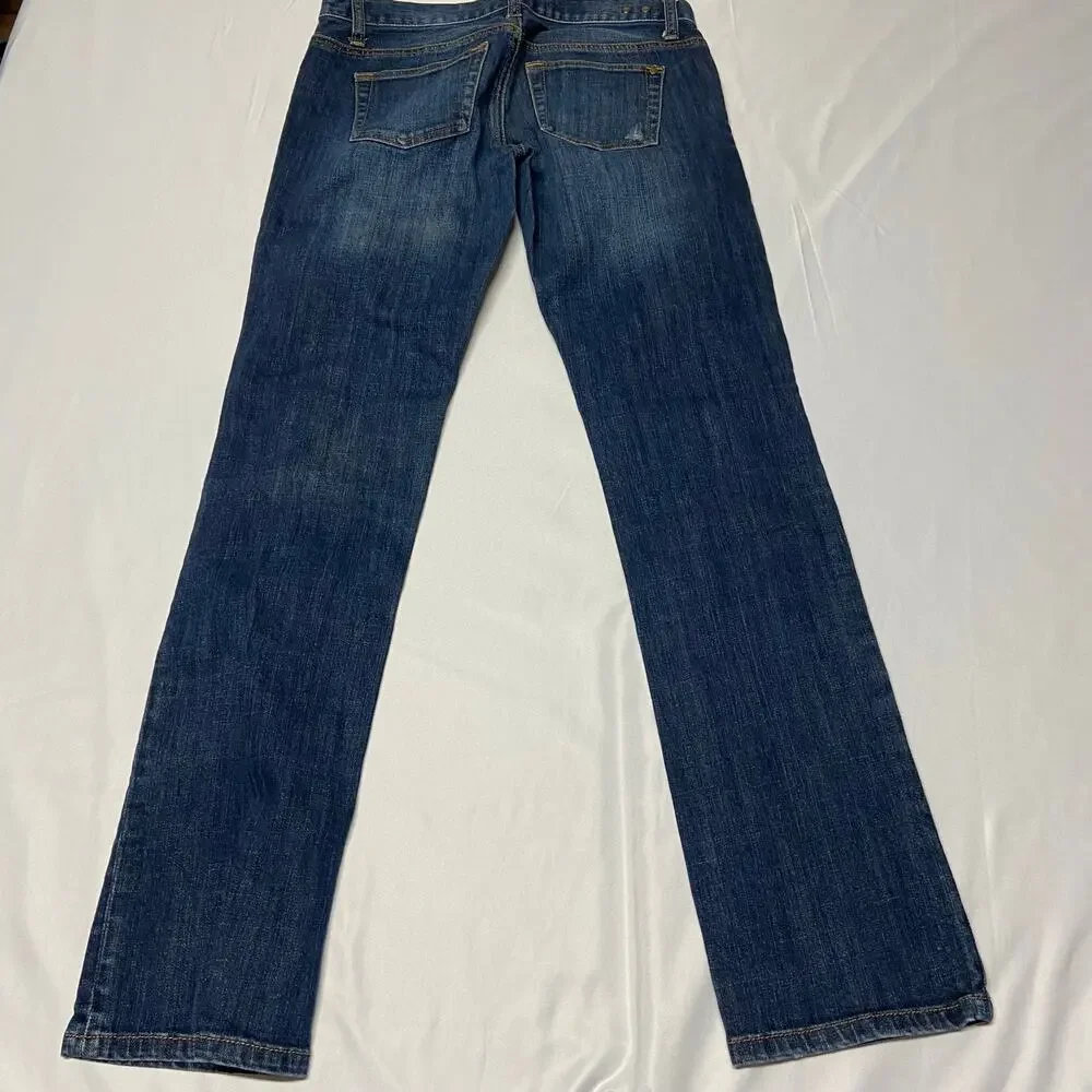 CAbi Jeans Womens Size 2 Rivets Straight Stretch Denim Low Rise Style #513 - Picture 2 of 16